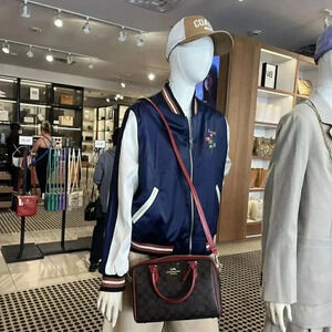 COACH ROWAN SATCHEL IN SIGNATURE CANVAS CH280 IMRVQ